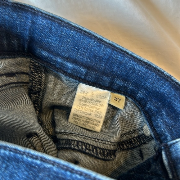 Rag and bone 10inch Capri Blue Jeans- Size 27 - Picture 4 of 7